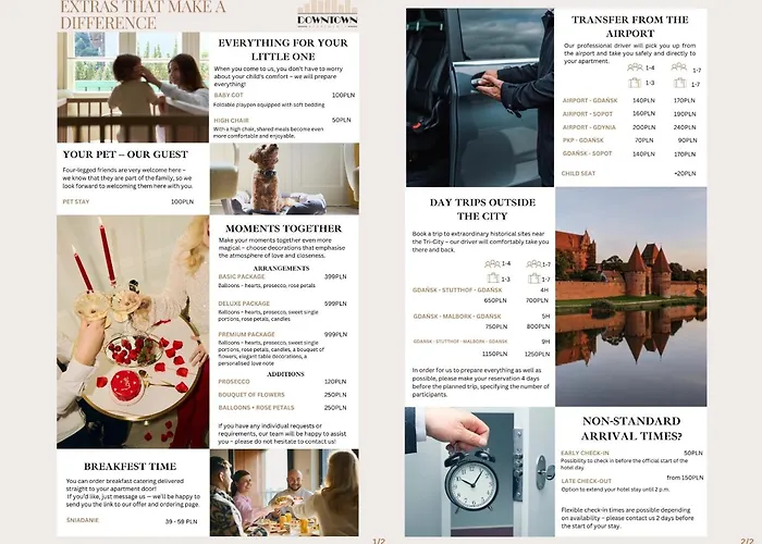 公寓式酒店 Nowa Motlawa Spa, Pool, Gym By Downtown 3*