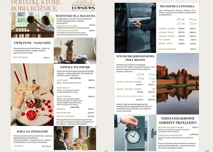 Nowa Motlawa Spa, Pool, Gym By Downtown 公寓式酒店 3*